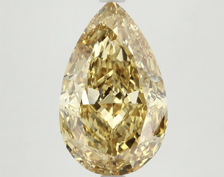 DovEggs 5.560ct Pear F.V.Yellow VS2-LAB GROWN DIAMOND-LKF05A4