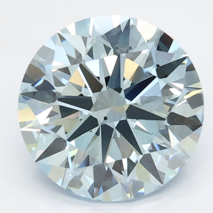 DovEggs 3.050ct Round Blue SI2-LAB GROWN DIAMOND-LGS411207
