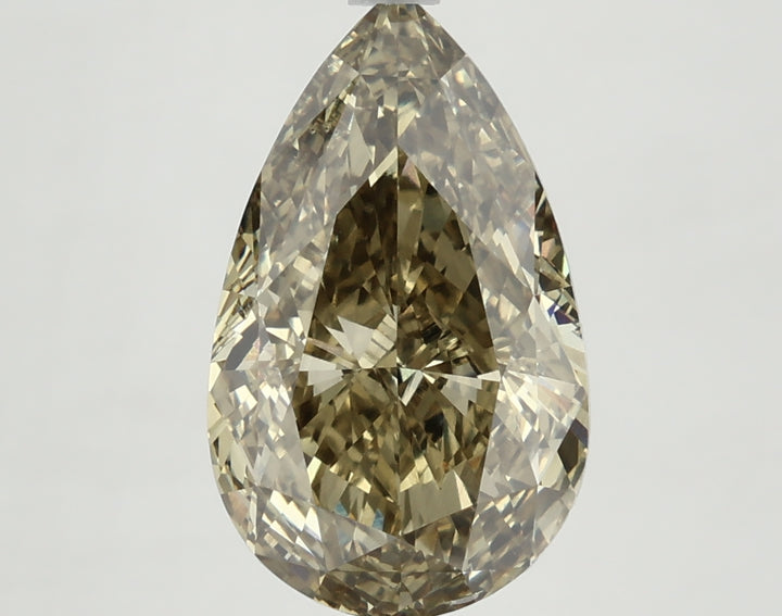 DovEggs 5.220ct Pear F.V.Yellow VS1-LAB GROWN DIAMOND-LKJ13A1