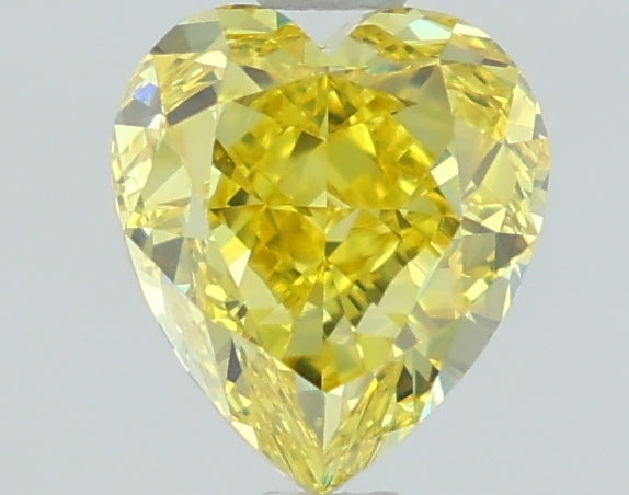 DovEggs 1.510ct Heart F.V.Yellow VS1-LAB GROWN DIAMOND-LSJ05A1