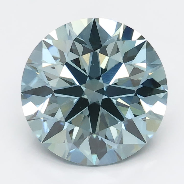 DovEggs 2.160ct Round Blue VS1-LAB GROWN DIAMOND-LGS410526