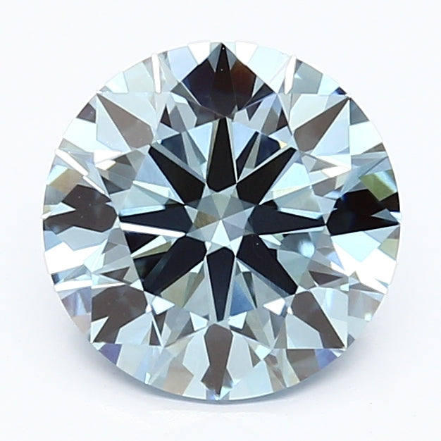 DovEggs 2.500ct Round F.V.Blue VS1-LAB GROWN DIAMOND-LFE01AG10