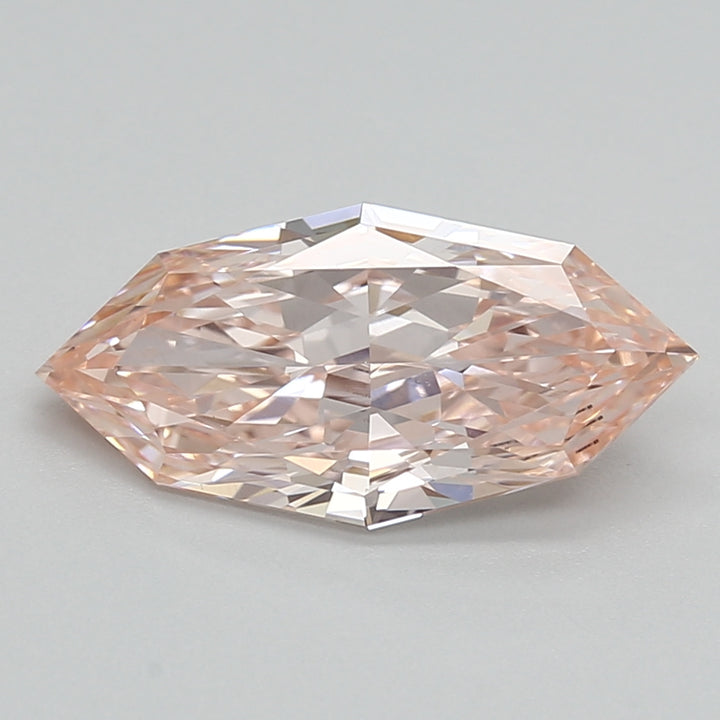 DovEggs 1.730ct Marquise Modified Step F.I.Pink VVS2-LAB GROWN DIAMOND-LFC09B28