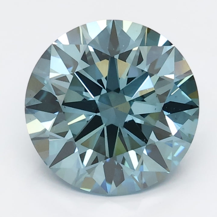 DovEggs 2.200ct Round F.V.Blue VS2-LAB GROWN DIAMOND-LGS410531