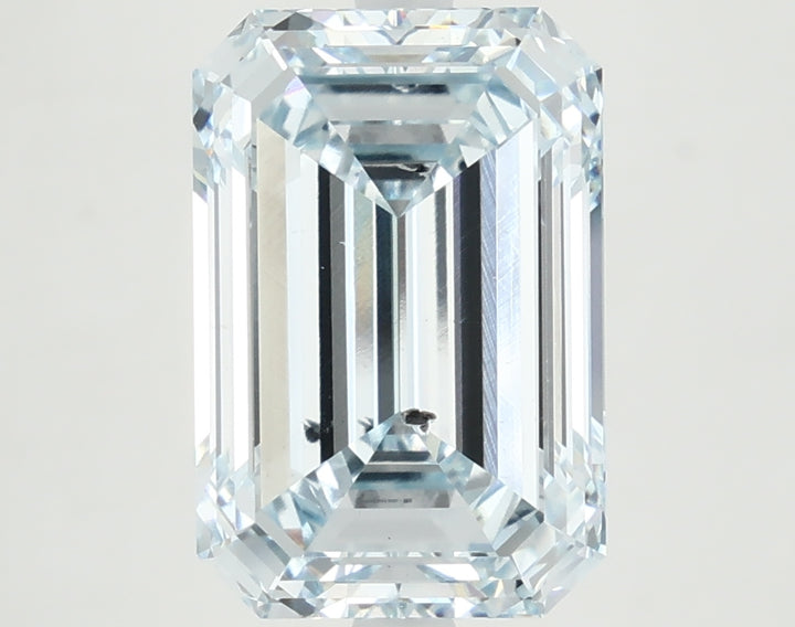 DovEggs 5.140ct Emerald F.I.Gree.Blue SI2-LAB GROWN DIAMOND-LGS411202