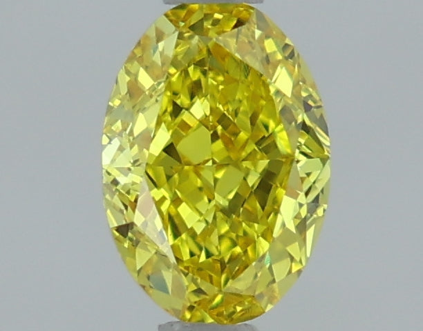 DovEggs 1.100ct Oval F.V.Yellow VVS2-LAB GROWN DIAMOND-LSJ02E9