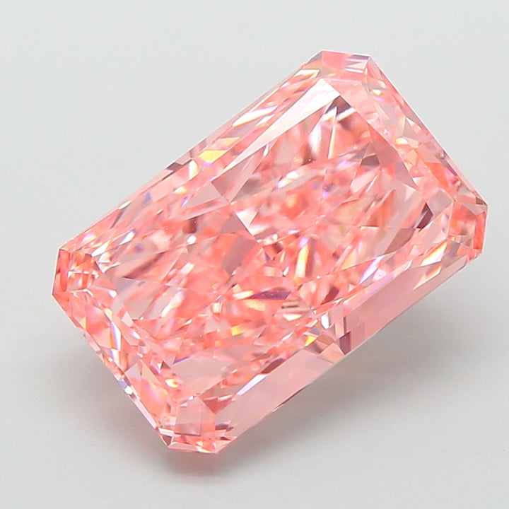 DovEggs 5.02ct radiant fancy vivid pink VVS2-LAB GROWN DIAMOND-EVD817685811