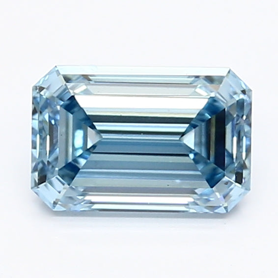 DovEggs 1.010ct Emerald F.I.Blue VS2-LAB GROWN DIAMOND-LET83G15
