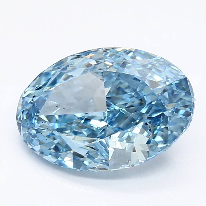 DovEggs 2.390ct Oval F.V.Blue VS2-LAB GROWN DIAMOND-LET99B8