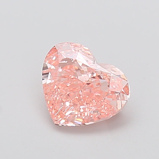 DovEggs 1.51ct heart fancy vivid pink VS1-LAB GROWN DIAMOND-K27229