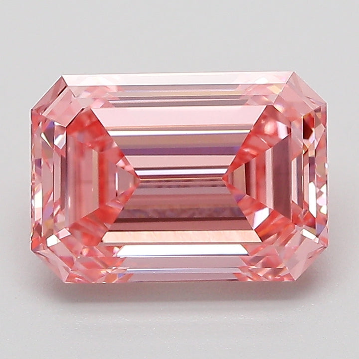 DovEggs 3.05ct emerald fancy vivid pink VVS2-LAB GROWN DIAMOND-EVD831614035