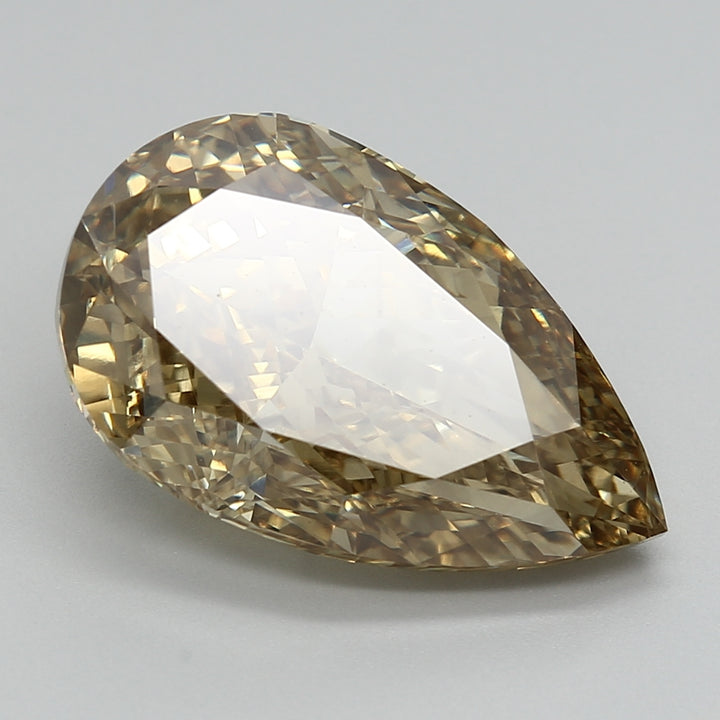 DovEggs 6.980ct Pear F.V.Yellow VS2-LAB GROWN DIAMOND-LKF06A1