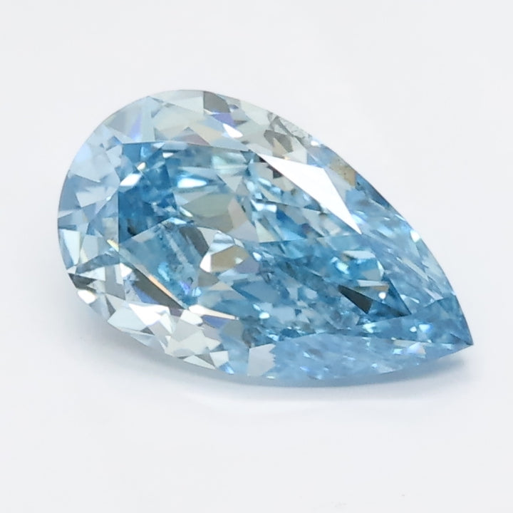 DovEggs 1.060ct Pear F.V.Blue SI1-LAB GROWN DIAMOND-LGS411158