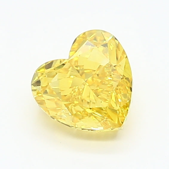 DovEggs 1.210ct Heart F.V.Yellow VVS2-LAB GROWN DIAMOND-LSF02E3