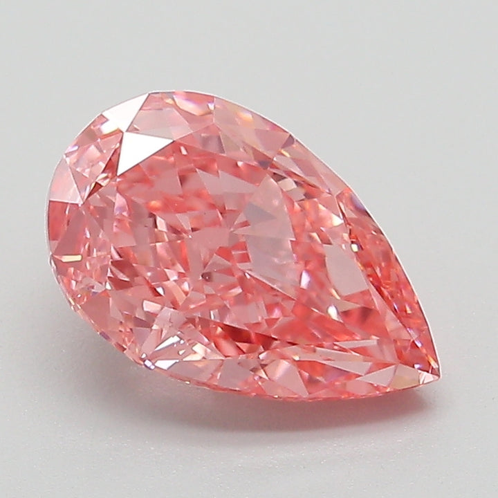 DovEggs 2.08ct pear fancy vivid pink VVS2-LAB GROWN DIAMOND-EVD836638371