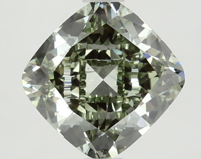 DovEggs 2.220ct Cushion F.V.Green VS1-LAB GROWN DIAMOND-LEF135B82