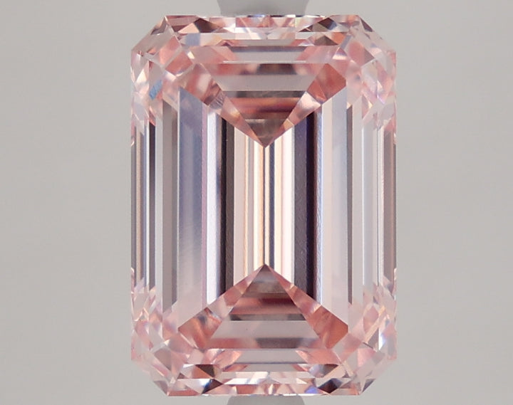 DovEggs 4.040ct Emerald F.I.Pink VVS2-LAB GROWN DIAMOND-LFD19A10