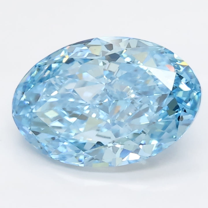 DovEggs 2.110ct Oval F.V.Blue VS2-LAB GROWN DIAMOND-LGS411186