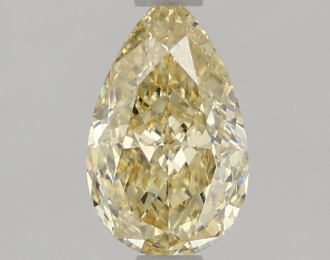 DovEggs 1.120ct Pear F.I.Yellow VVS2-LAB GROWN DIAMOND-LKF06A43