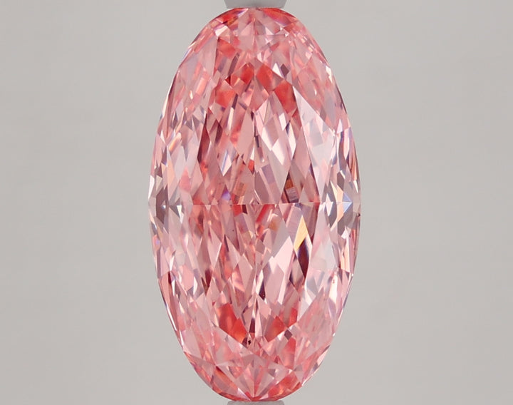 DovEggs 3.840ct Oval F.V.Pink VS1-LAB GROWN DIAMOND-LFN13A6