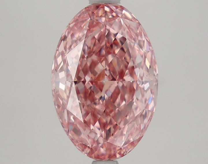 DovEggs 3.700ct Oval F.V.Pink VS2-LAB GROWN DIAMOND-LEF74A3