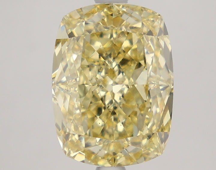 DovEggs 4.130ct Cushion F.I.Yellow VS2-LAB GROWN DIAMOND-LKF06A13
