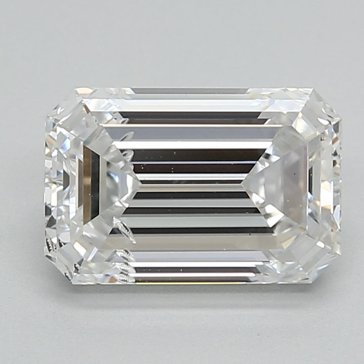 DovEggs 2.010ct Emerald D SI1-LAB GROWN DIAMOND-LFC13A13
