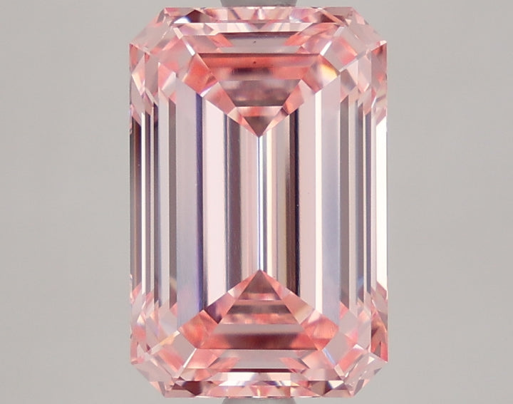 DovEggs 4.090ct Emerald F.V.Pink VS1-LAB GROWN DIAMOND-LFD31A22