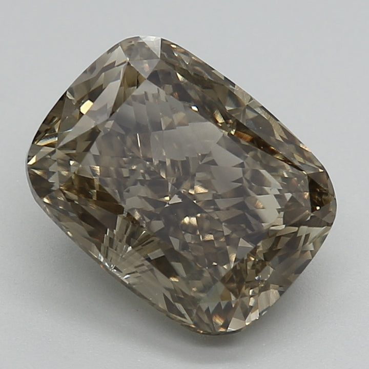 DovEggs 3.520ct Cushion F.V.Yellow VS2-LAB GROWN DIAMOND-LKF05A60