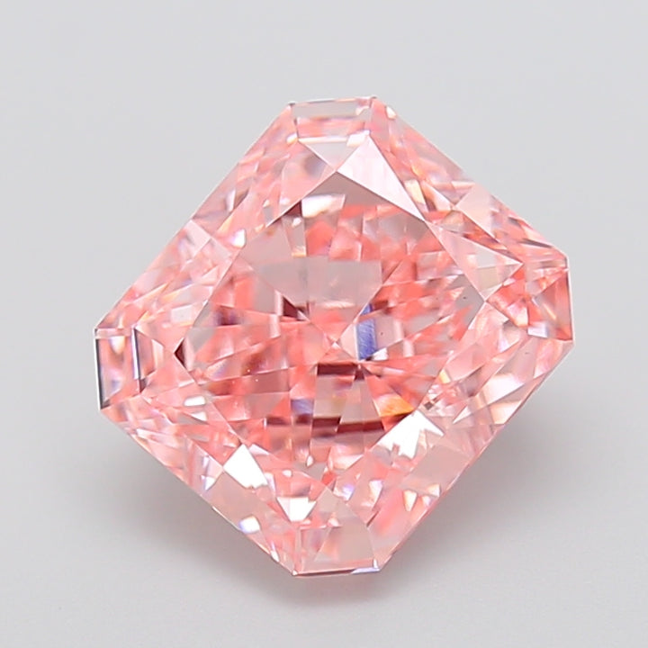 DovEggs 4.51ct radiant fancy vivid pink VS1-LAB GROWN DIAMOND-EVD803614407