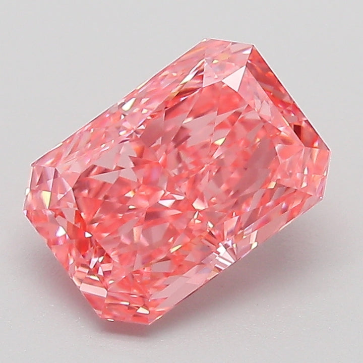DovEggs 2.01ct radiant fancy vivid pink VVS2-LAB GROWN DIAMOND-EVD809626188