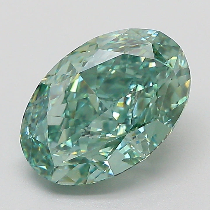 DovEggs 2.04ct oval fancy vivid green VVS2-LAB GROWN DIAMOND-EVD825668678