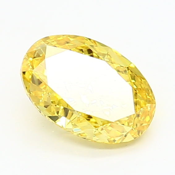 DovEggs 1.250ct Oval F.V.Yellow VS1-LAB GROWN DIAMOND-LSF02D1