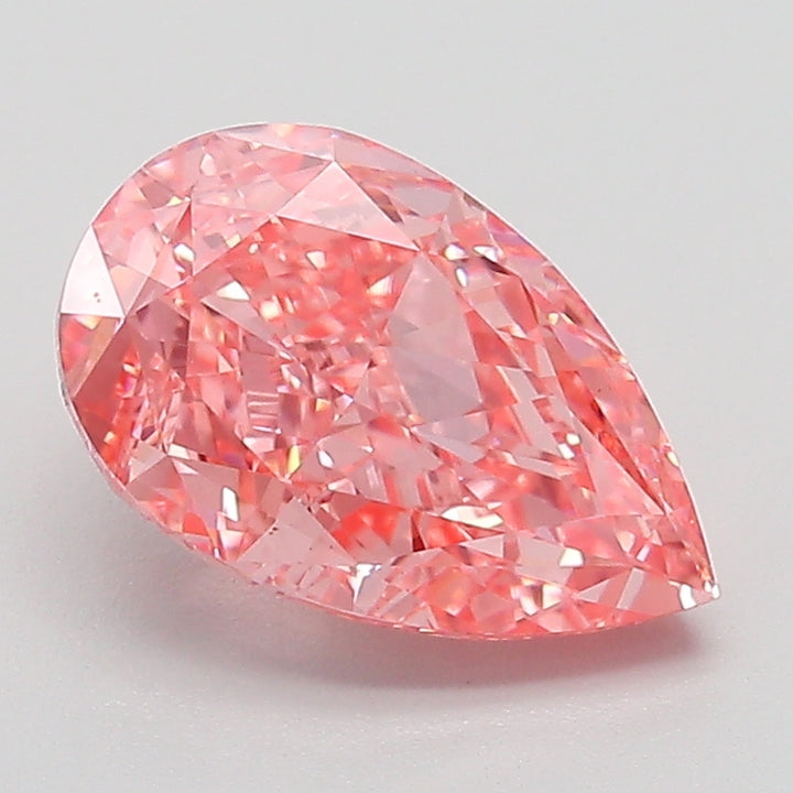 DovEggs 2.09ct pear fancy vivid pink VS1-LAB GROWN DIAMOND-EVD809625993