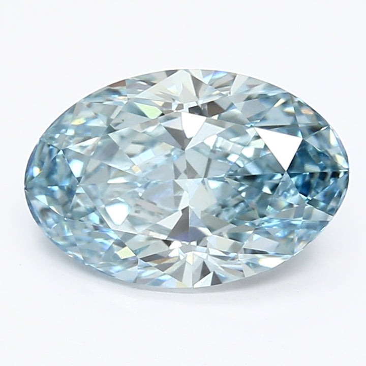 DovEggs 2.370ct Oval F.V.Blue VVS2-LAB GROWN DIAMOND-LET96D8