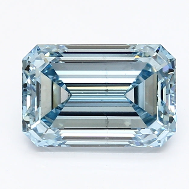 DovEggs 1.510ct Emerald F.I.Blue VS2-LAB GROWN DIAMOND-LET101E6