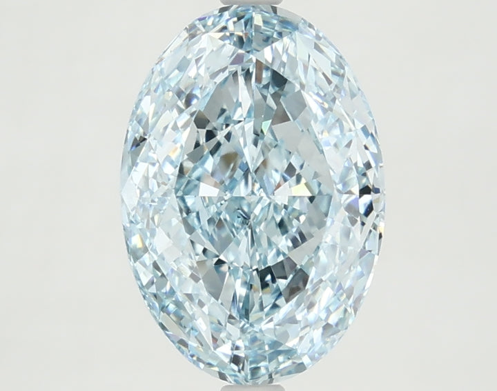 DovEggs 2.960ct Oval F.V.Blue VS1-LAB GROWN DIAMOND-LEP201A32