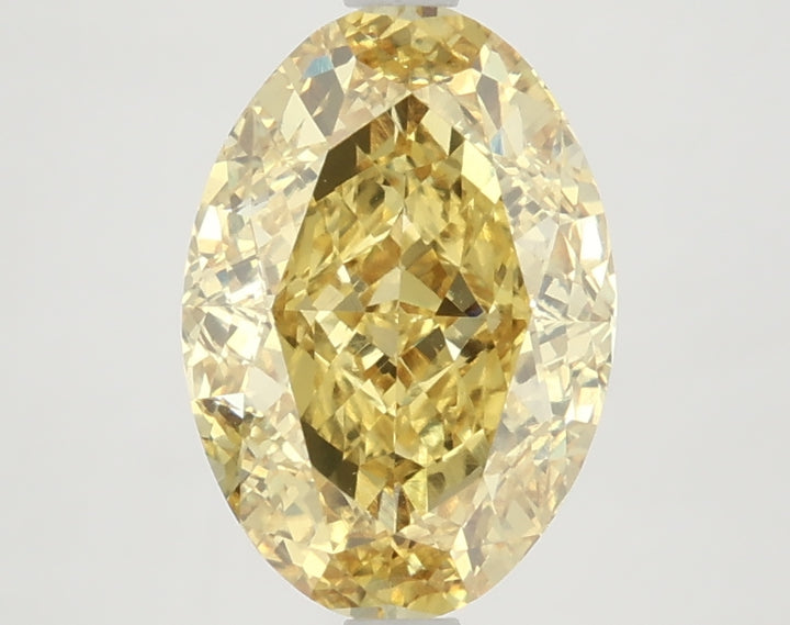 DovEggs 3.740ct Oval F.V.Yellow VS1-LAB GROWN DIAMOND-LKF06A21
