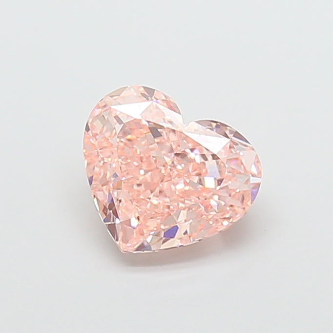 DovEggs 2.52ct heart fancy intense pink VS1-LAB GROWN DIAMOND-K27236