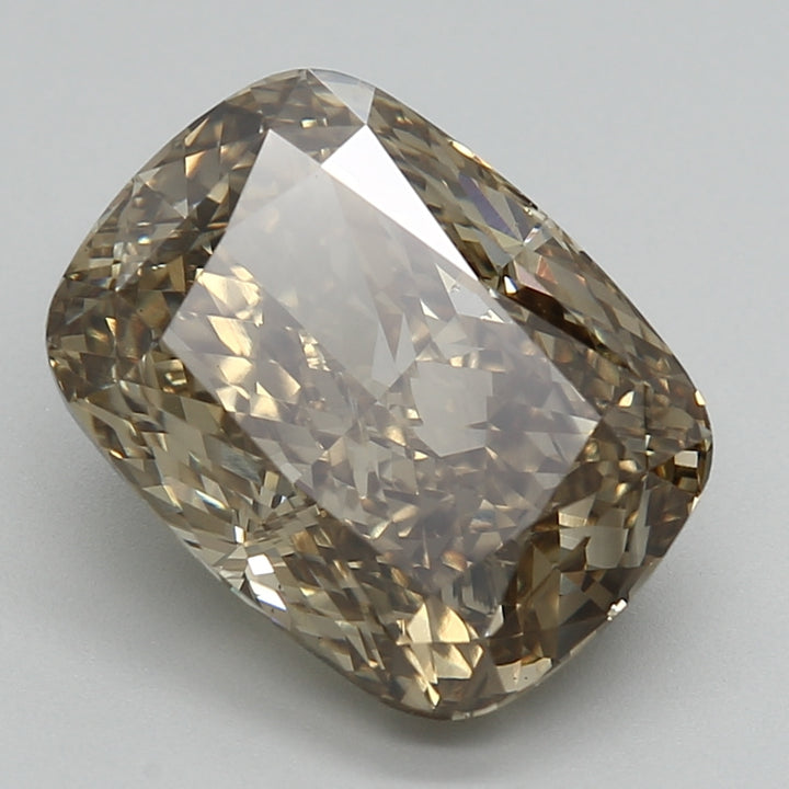 DovEggs 5.190ct Cushion F.V.Yellow VS1-LAB GROWN DIAMOND-LKF03A9
