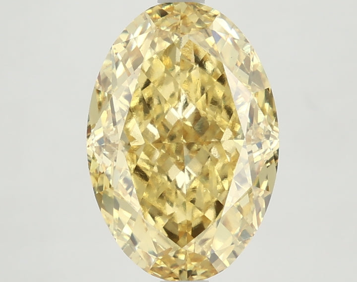 DovEggs 5.140ct Oval F.V.Yellow VS1-LAB GROWN DIAMOND-LKJ13A7