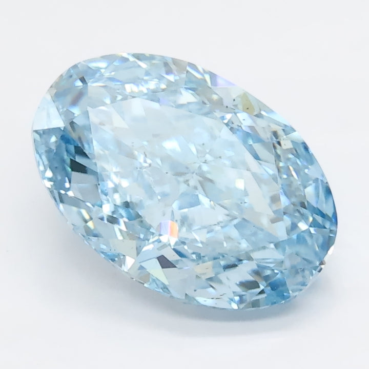 DovEggs 2.240ct Oval F.V.Blue VS2-LAB GROWN DIAMOND-LGS411183