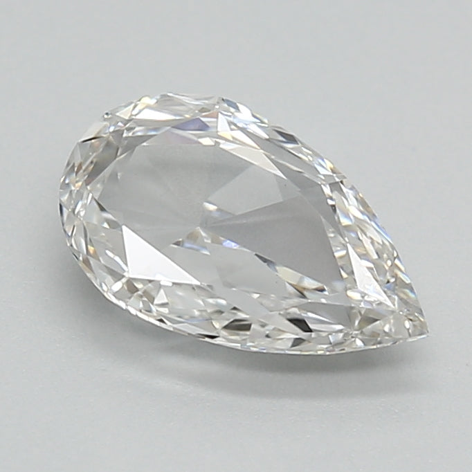 DovEggs 0.950ct Pear Rose Cut F VVS2-LAB GROWN DIAMOND-LFE105G1
