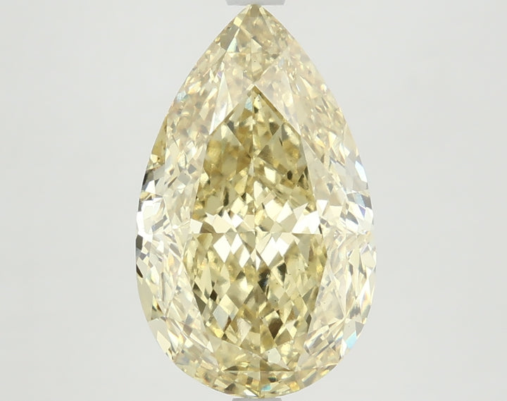 DovEggs 5.330ct Pear F.I.Yellow VS1-LAB GROWN DIAMOND-LKJ05A38