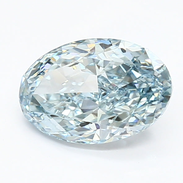DovEggs 1.390ct Oval F.I.Blue VS1-LAB GROWN DIAMOND-LET116O12
