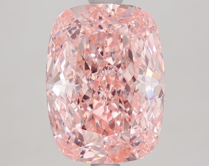 DovEggs 3.140ct Elongated Cushion Old Mine F.V.Pink VS1-LAB GROWN DIAMOND-LFE101A15