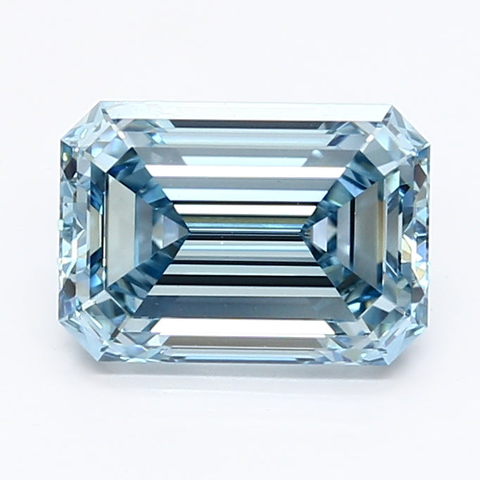 DovEggs 1.790ct Emerald F.I.Blue VS1-LAB GROWN DIAMOND-LET87D200