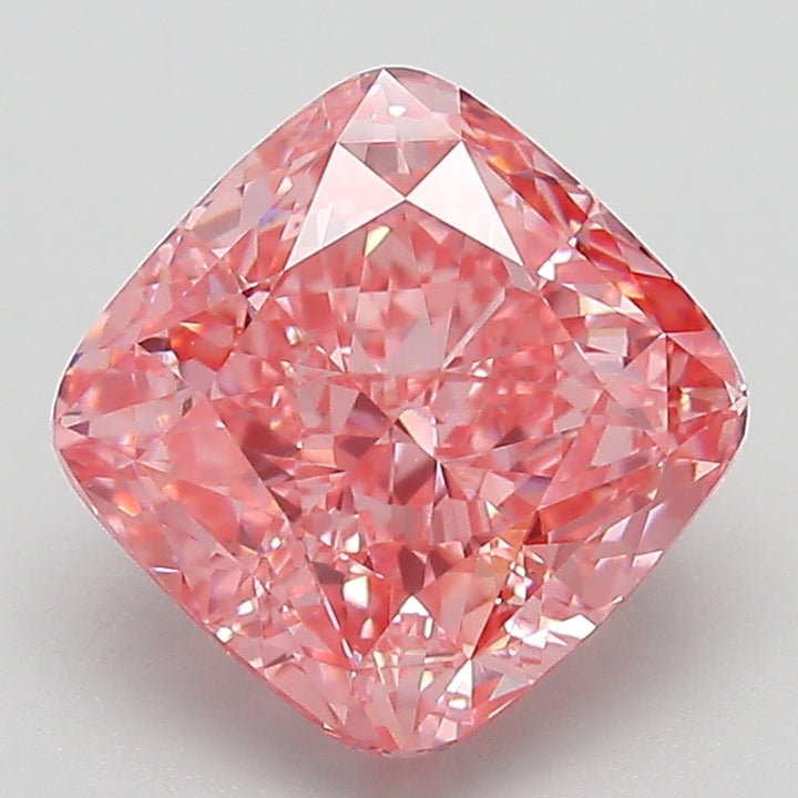 DovEggs 3.08ct cushion fancy vivid pink VVS2-LAB GROWN DIAMOND-EVD823624207