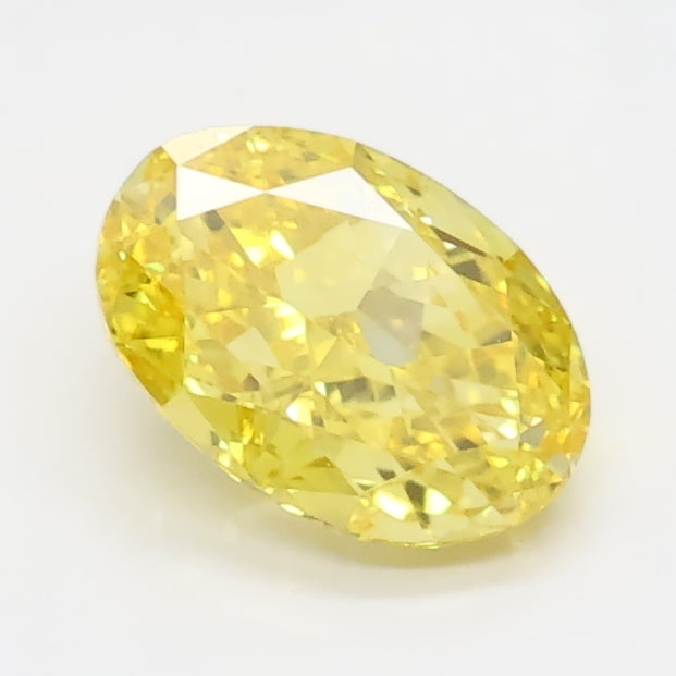 DovEggs 0.810ct Oval F.V.Yellow VVS2-LAB GROWN DIAMOND-LGS410437
