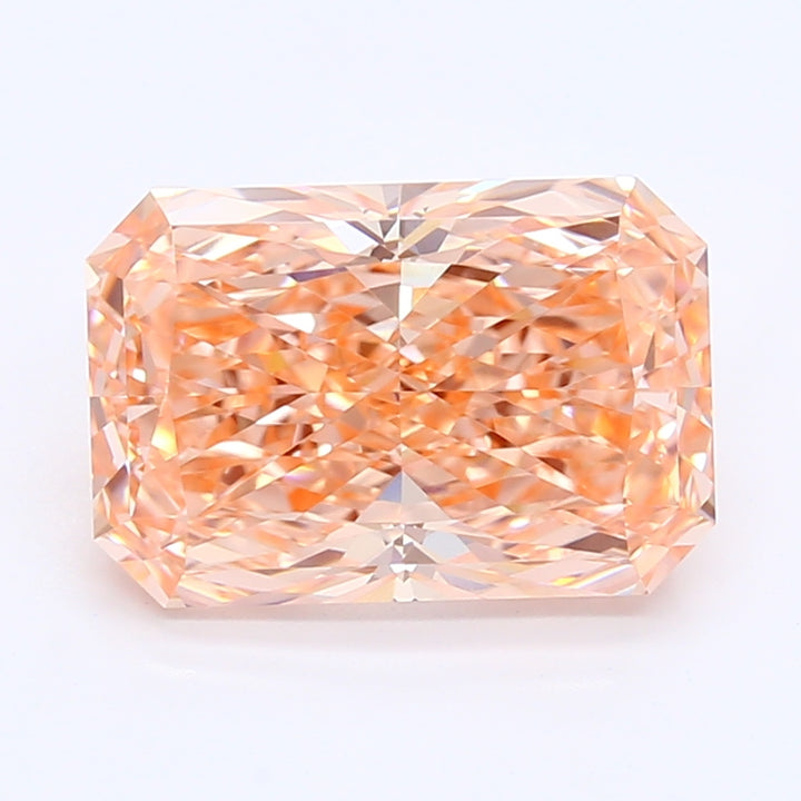 DovEggs 1.830ct Radiant F.V.Orangy Pink VVS2-LAB GROWN DIAMOND-LFE58A302